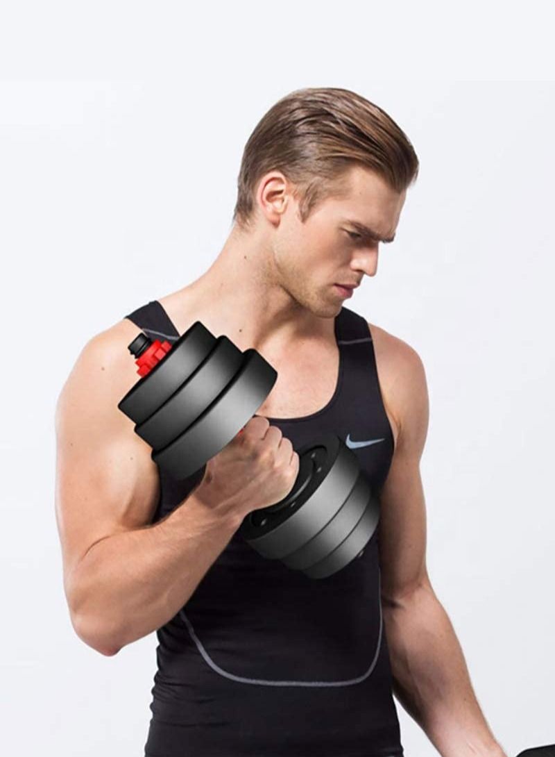 AGD 20KG Multifunctional Adjustable Dumbbell Set for Men and Women Lifting Workout Home Gym Training  - Image 4