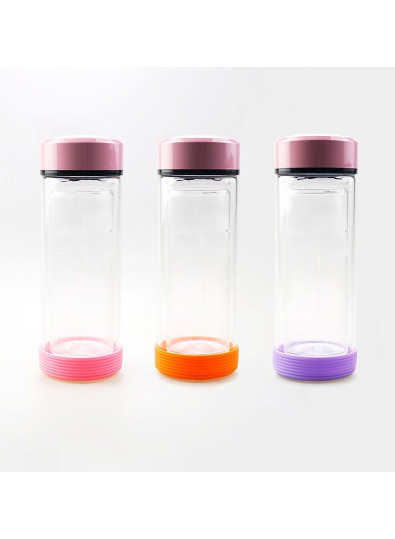 Water Bottle Silicone Cover Bottom Cover, Vacuum Insulated Mug Bottom Protective , Non-slip, Anti-Noise And Scratch-Resistant, Silicone Material Four Packs（Random Colors) - Image 4