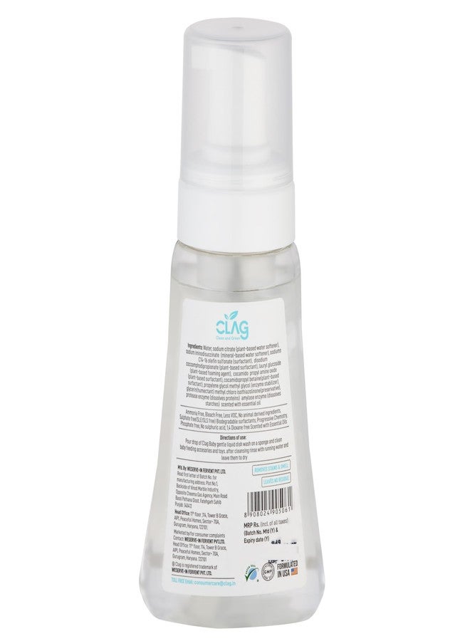 Clag Natural Baby Liquid Cleanser - 250 ml | Plant Based | Cleanser for baby Bottles, Nipples, Accessories - Image 2