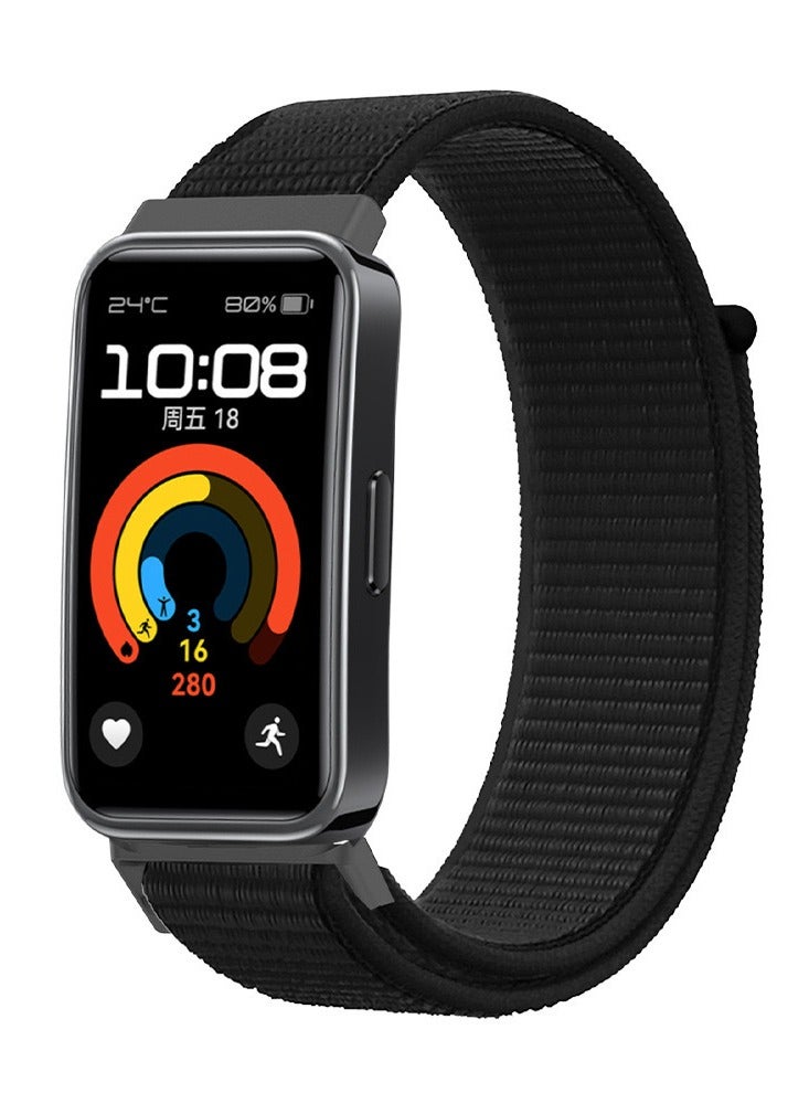 keloray Nylon Band Compatible with Huawei Band 10/9/8, Lightweight Breathable Sport Replacement WristBand for Men Women - Image 2