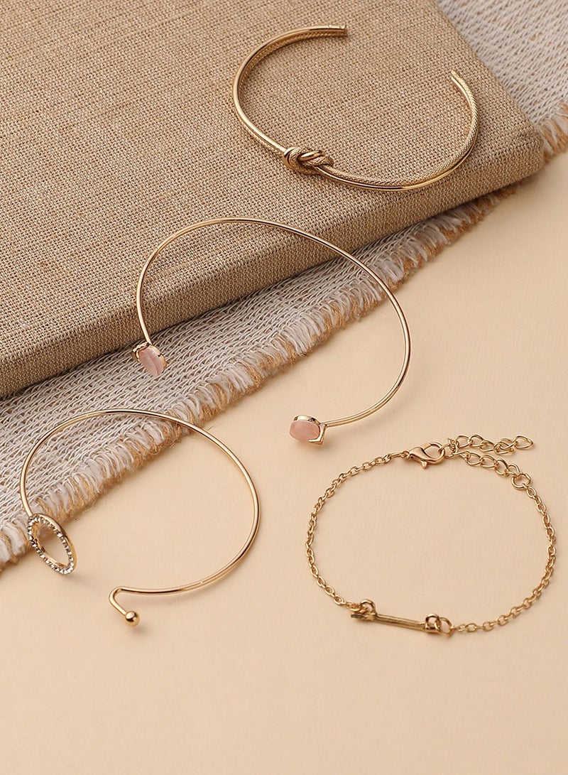 SOHI Casual Multi-Layer Artificial Bracelet Jewellery  - Image 2