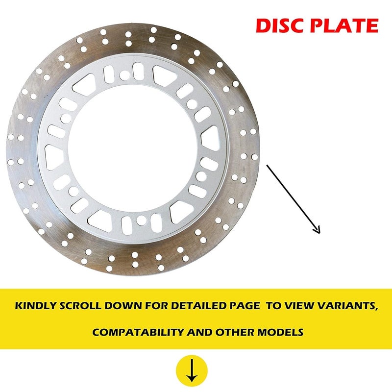 VTRUST Front Brake Disc Plates Compatible for Bajaj Avenger (Front Brake Disc Plates) - Image 2