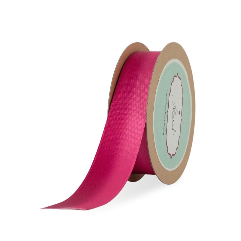 Meraki Cards Meraki Cards DoubleFace Shaded Ribbon Perfect for Gift Wrapping Floral Arrangements Event Dcor Floral Designs Special Events Dark Rose Pink and Rose Pink 25mm 10 Yards