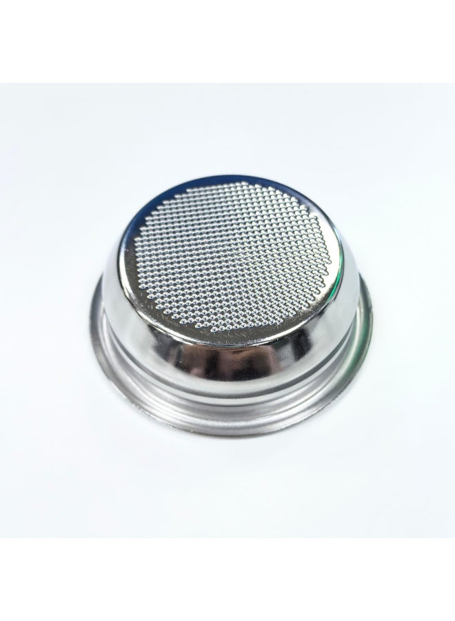 1 قطعة 58 مم فلتر من الفولاذ المقاوم للصدأ، مصفاة قهوة مزدوجة الكوب، ملحقات آلة القهوة، سلة ترشيح فائقة الدقة، مصفاة قهوة مزدوجة الكوب، مصفاة متعددة الثقوب لآلة صنع الإسبريسو، المكتب المنزلي - Image 4