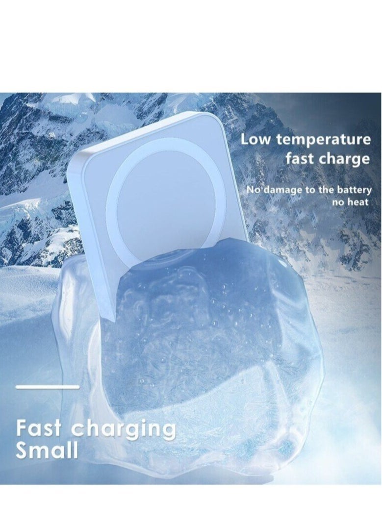 ELTRAZONE شاحن سريع لاسلكي صغير بطارية مغناطيسية باور بانك آيفون - Image 3