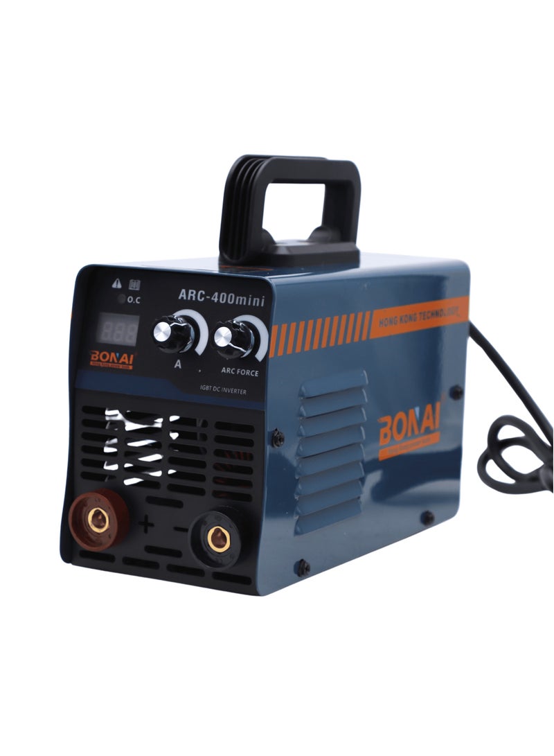 BONAI ARC-400 Mini Inverter Welder 220-240V | Portable MMA Welding Machine | IGBT DC Inverter 20-105A | Lightweight, Energy-Saving, Complete Welding Kit, BN-HK87 - Image 2