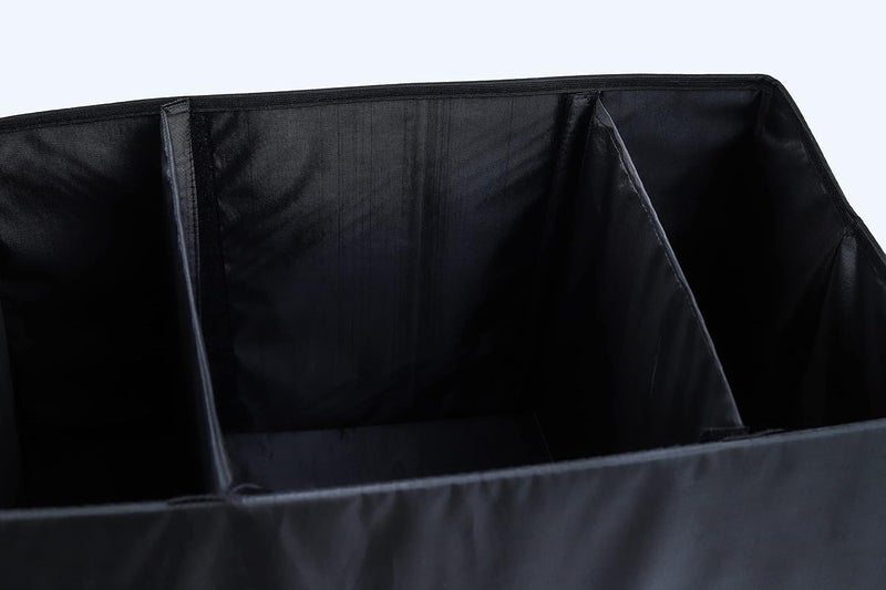 Generic Collapsible Car Trunk Organizer Storage Box with Non-Slip Base Black - Image 3