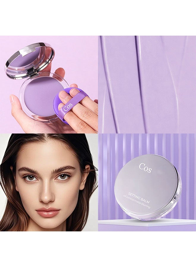 YOUNG VISION Jelly Pressed Setting Powder, Oil Control Face Pressed Powder | Clear Matte Oil Control Face‑Long Lasting Finishing & Waterproof - Image 4