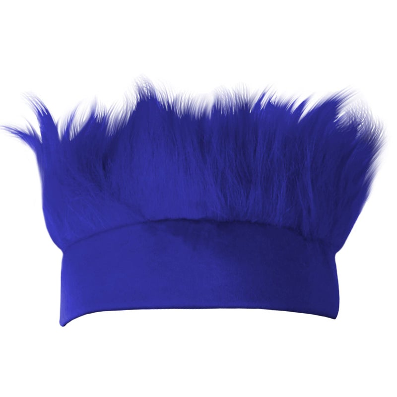 Beistle Blue Hairy Costume Headband-1 Pc, one size (60277-B) - Image 1