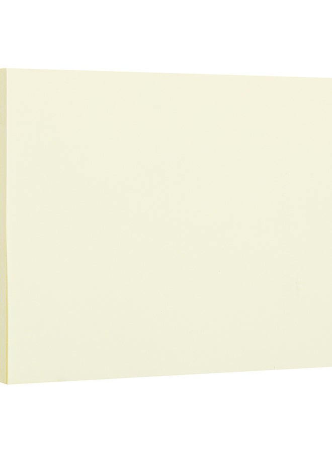 DELI STICKY NOTES 76×101MM 3"×4" 100 SHEETS YELLOW EA00453 - Image 2