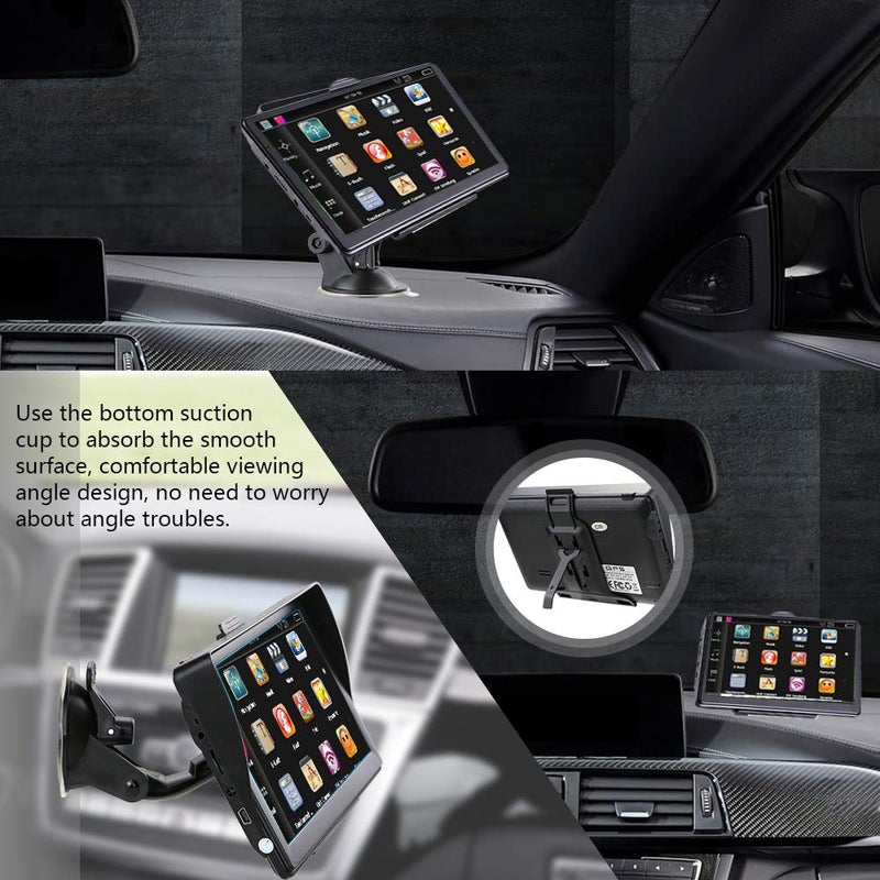 7 Inch Touchscreen Car GPS Navigation with Real Voice Turn-by-Turn Directions and Free Lifetime Map Updates - Image 3