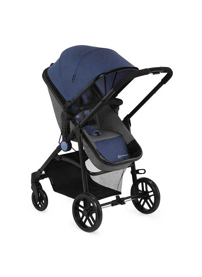 Kinderkraft - Juli 3 - In - 1 Travel System - Denim Blue - Image 1