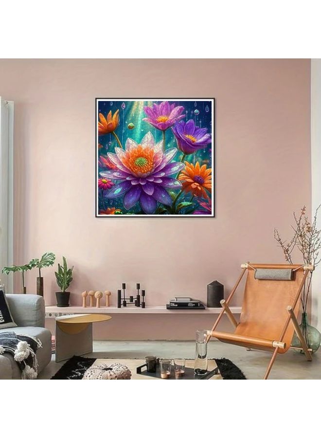 1024 قطعة لغز قوس قزح من عالم الزهور للكبار 19.69 × 19.69 بوصة هدية مريحة ومبتكرة - Image 3