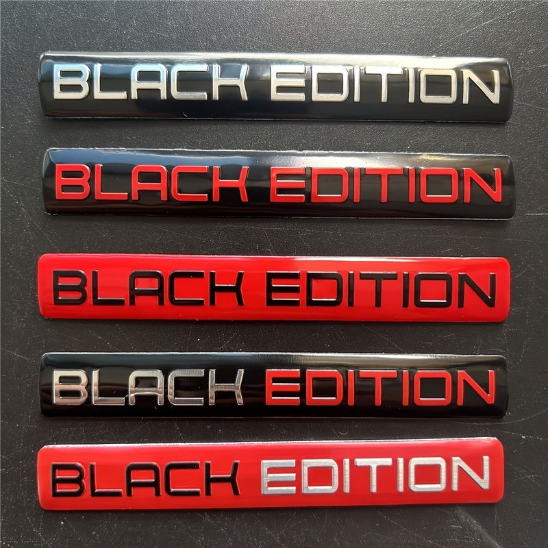 Metal Logo Black Knight Car Emblem Style D Badge Sticker Exterior Modification - Image 3