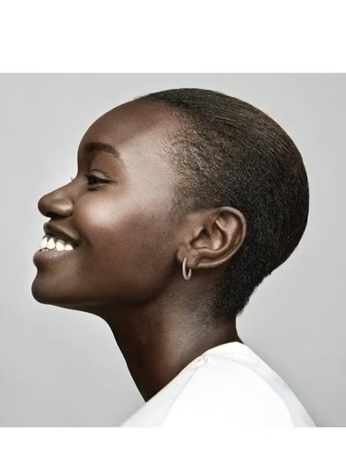 تشوميل أقراط دائرية لامعة مطلية بالذهب عيار 14 قيراطًا للنساء - Image 3