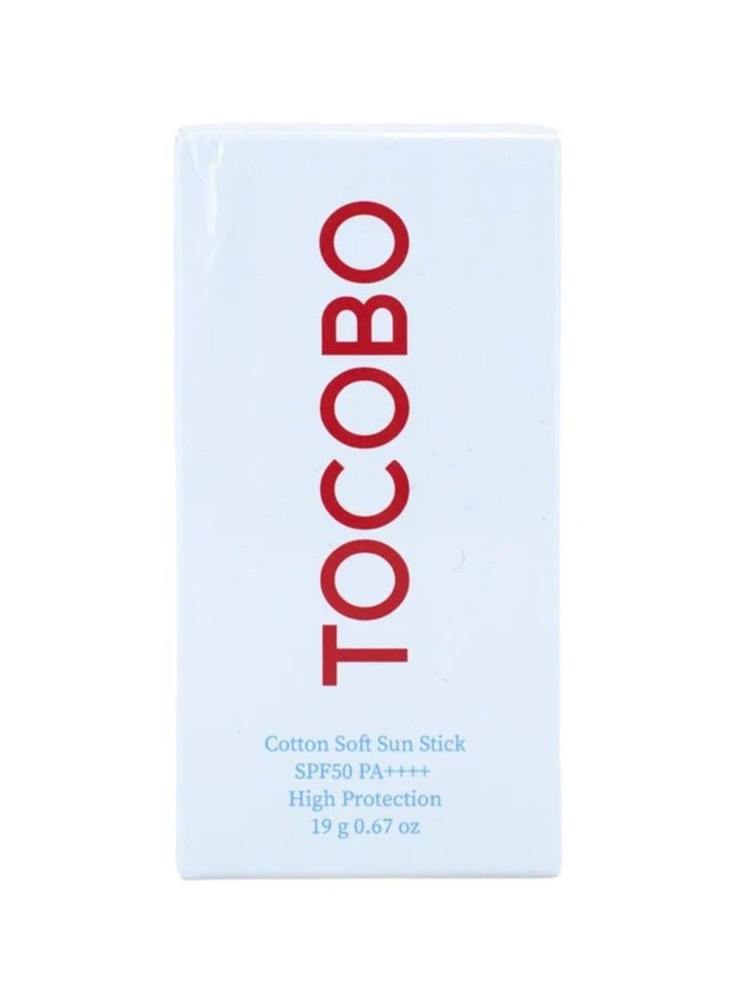 Tocobo Tocobo, Cotton Soft Sun Stick, SPF50 PA ++++, 0.67 oz (19 g) - Image 1