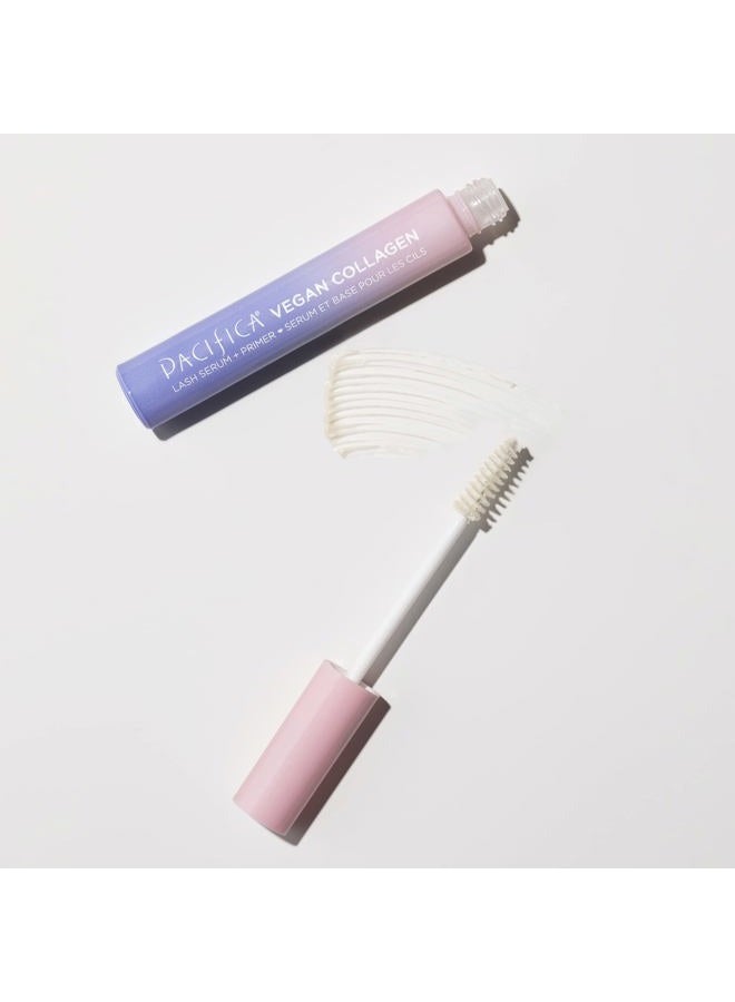 Pacifica Beauty Vegan Collagen Lash Serum and Clear Mascara Primer, Makeup, Conditioning Vitamin E and Vitamin B, Fluffy Lashes, Lash Primer, Cruelty Free, Silicone Free, Clean Makeup,0.24 oz(1 Count)  - Image 4