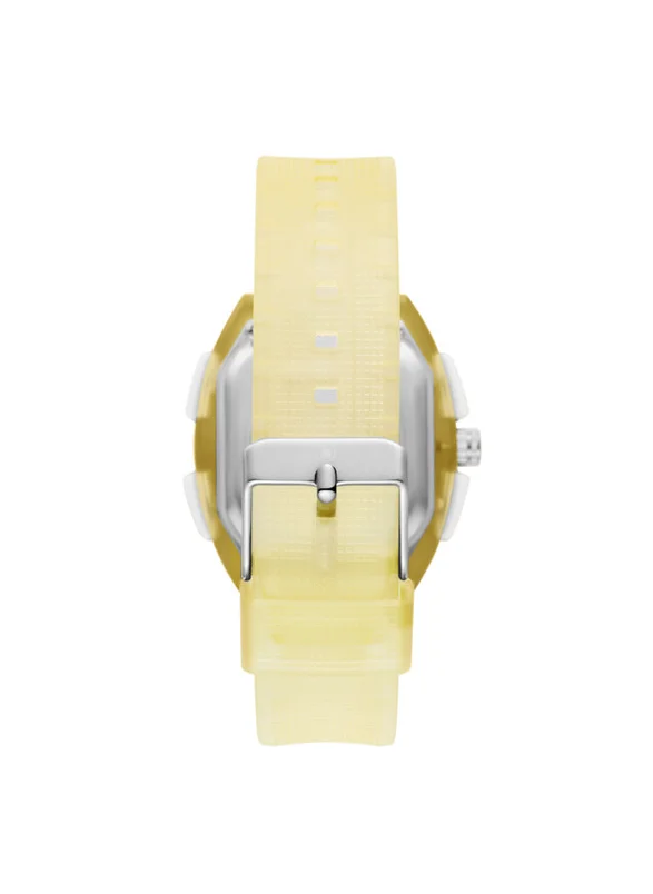 أسترو Astro A24803-PPYY Kids Analog-Digital Display Watch & Polyurethane Strap Yellow