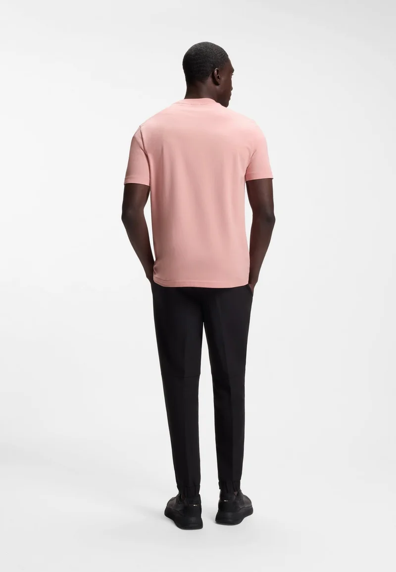 بوس Stretch-cotton T-shirt with logo detail