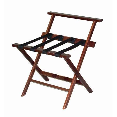 Generic Wood Solid & Sturdy Stylish Bag Rack Convenient Wooden Luggage Rack, Folding Luggage Rack, Sheesham Wood Suitcase Holder Shelf, Shoe Shelf for Guest Room, Hotel, Living Room W30 