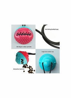 KASTWAVE Dog Chew Suction Cup Tug of War Toy Ball for Aggressive Chewers  - Image 4