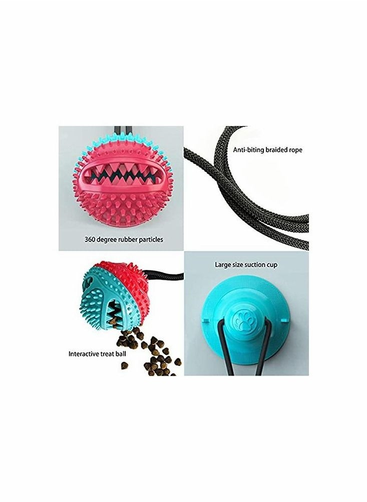 KASTWAVE - Dog Chew Suction Cup Tug of War Toy Ball for Aggressive Chewers - Image 1