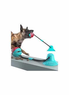 KASTWAVE Dog Chew Suction Cup Tug of War Toy Ball for Aggressive Chewers  - Image 1