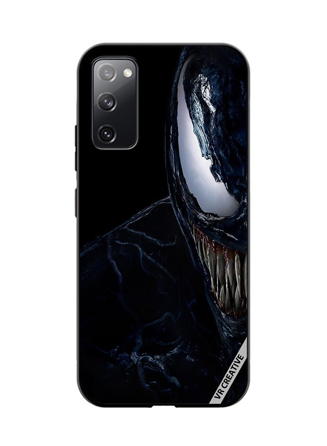 VR CREATIVE Protective Case Cover For Samsung Galaxy S20 FE 5G Venom Design Multicolour - Image 1