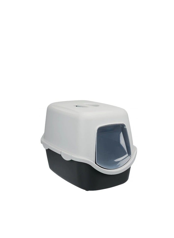 تريكسي صندوق قمامة تريكسي فيكو بغطاء أبيض للقطط - Image 1