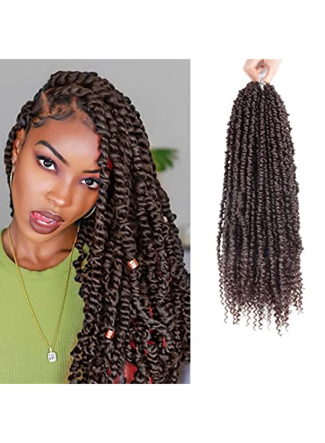 NAYOO Passion Twist Hair 8 Packs 24 Inch Passion Twist Crochet Hair For Black Women Crochet Pretwisted Curly Hair Passion Twists Synthetic Braiding Hair Extensions24 Inch 8 Packs 4 - Image 1