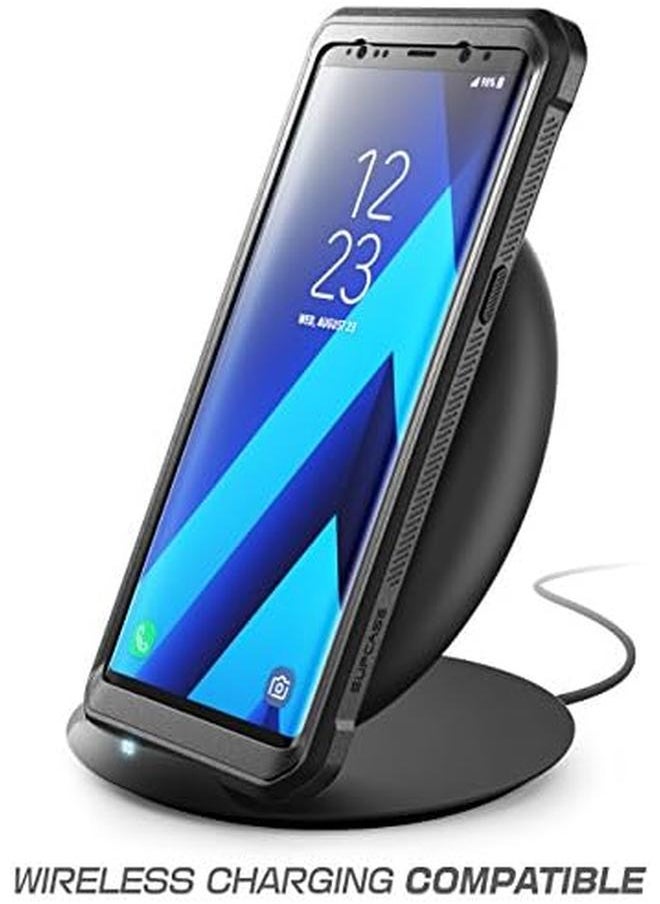 Unicorn Beetle Shield Series Case Designed For Galaxy Note 8 With Built In Screen Protector Full Body Rugged Holster Case For Galaxy Note 8 2017 Release Black