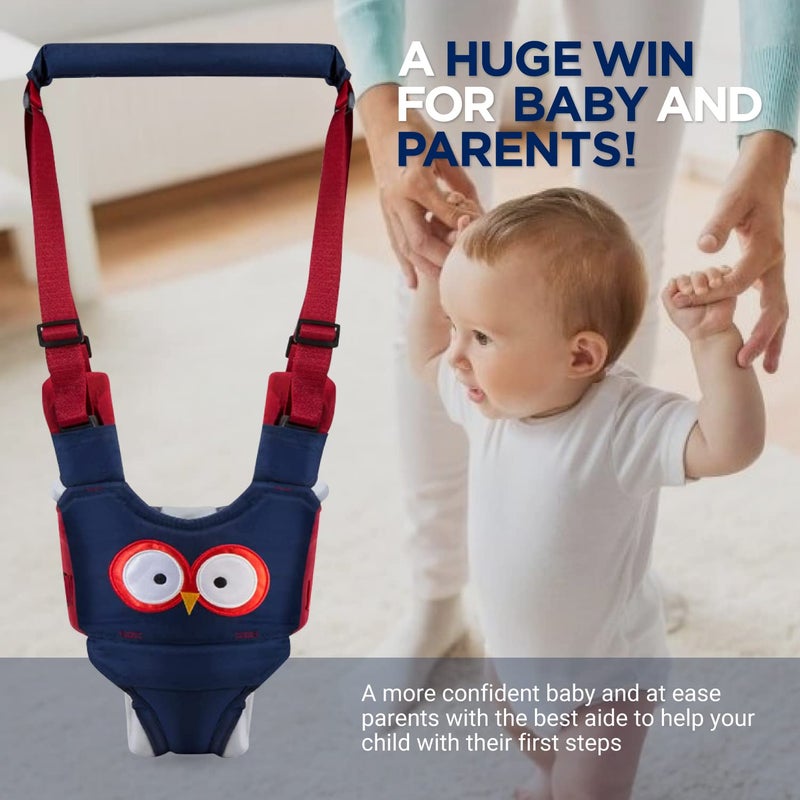 واتولت Baby Walking Harness - Handheld Kids Walker Helper - Toddler Infant Walker Harness Assistant Belt - Child Baby Walk Learning Help Support Assist Trainer Tool - for 7-24 Month Old - Image 4