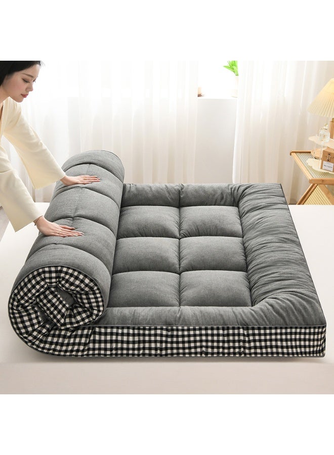 مراتب أرضية، مراتب محمولة قابلة للطي، مراتب تخييم، مراتب غرفة ضيوف، حصائر نوم تاتامي، نماذج مريحة لخريفي وشتوي، مناسبة لغرف النوم، الشقق، المهاجع - مجموعة متنوعة من الألوان، فردية، مزدوجة، كينغ، بحجم قياسي - Image 1