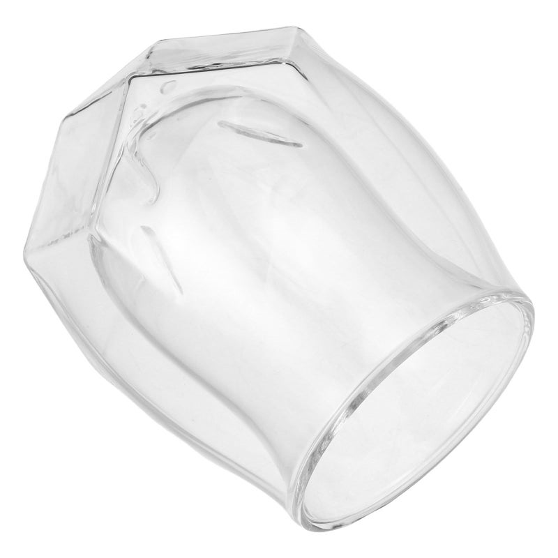 Double Wall Borosilicate Whiskey Glass Pentagonal Base 250Ml Tumbler for Spirits Cocktails - Image 2