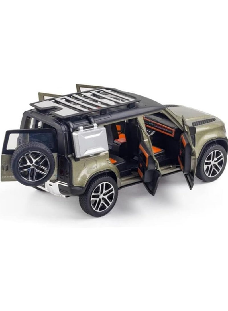 تشي زي نموذج سيارة محاكاة بمقياس 1/24 لعبة سبيكة مصبوبة مع صوت وضوء وميزة السحب للخلف مركبة تجميع احترافية لتزيين المكتب هدايا للأطفال والأولاد سيارة معدنية عالية الجودة ومميزة جداً لكل محبي السيارات - Image 5