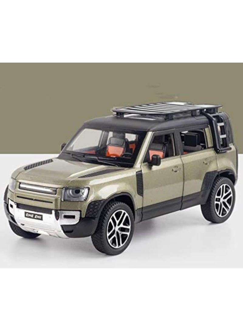 تشي زي نموذج سيارة محاكاة بمقياس 1/24 لعبة سبيكة مصبوبة مع صوت وضوء وميزة السحب للخلف مركبة تجميع احترافية لتزيين المكتب هدايا للأطفال والأولاد سيارة معدنية عالية الجودة ومميزة جداً لكل محبي السيارات - Image 2