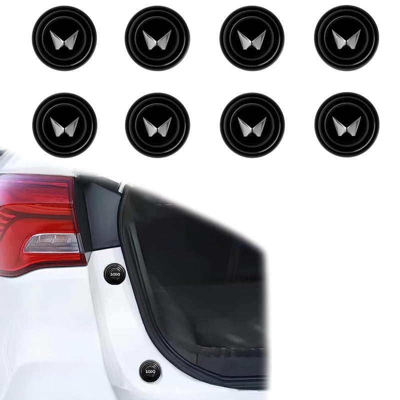 WISKA Car Door Shock Absorber Protector Gasket Guard Pads Edge Stickers Accessories for Mahindra Scorpio, Thar, XUV 300, 400, 700, Bolero, Marazzo, KUV 100 - Image 1