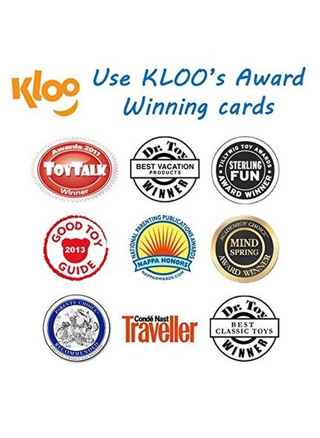 KLOO Games - Learn French With Kloo'S Race To Paris Board Game 4 Decks Award Winning Fun Beginner To Intermediate - Image 1