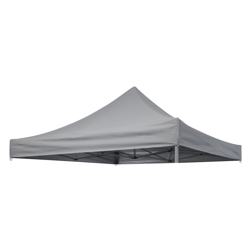 Rinling Canopy Replacement Top, 10x10ft Pop Up Canopy for Outdoor Garden Patio Pavilion Top Cloth Only (Gray) - Image 1
