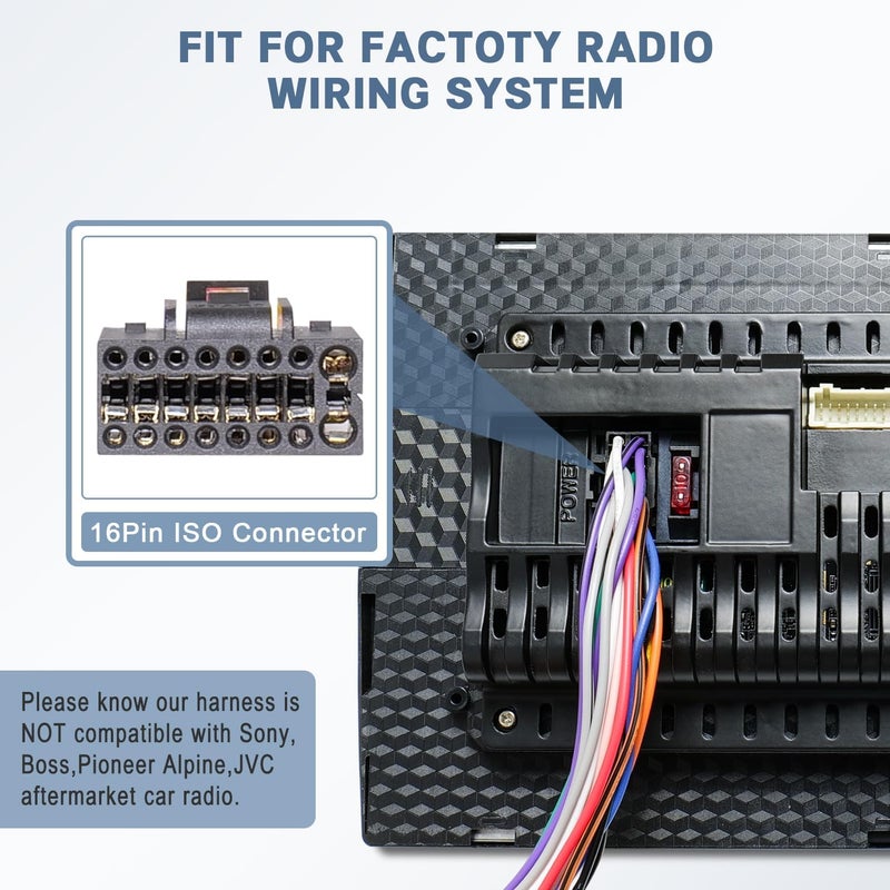 Fiegromech Car Stereo Harness Adapter for Toyota Vehicles - Image 5