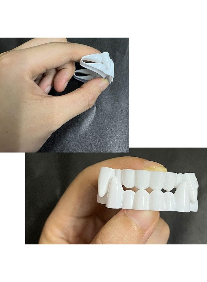 Kaku Fancy Dresses Kaku Fancy Dresses Halloween Vampire Teeth for Kids | Scary Dracula Teeth Halloween Party Accessory, Pack of 1  - Image 3