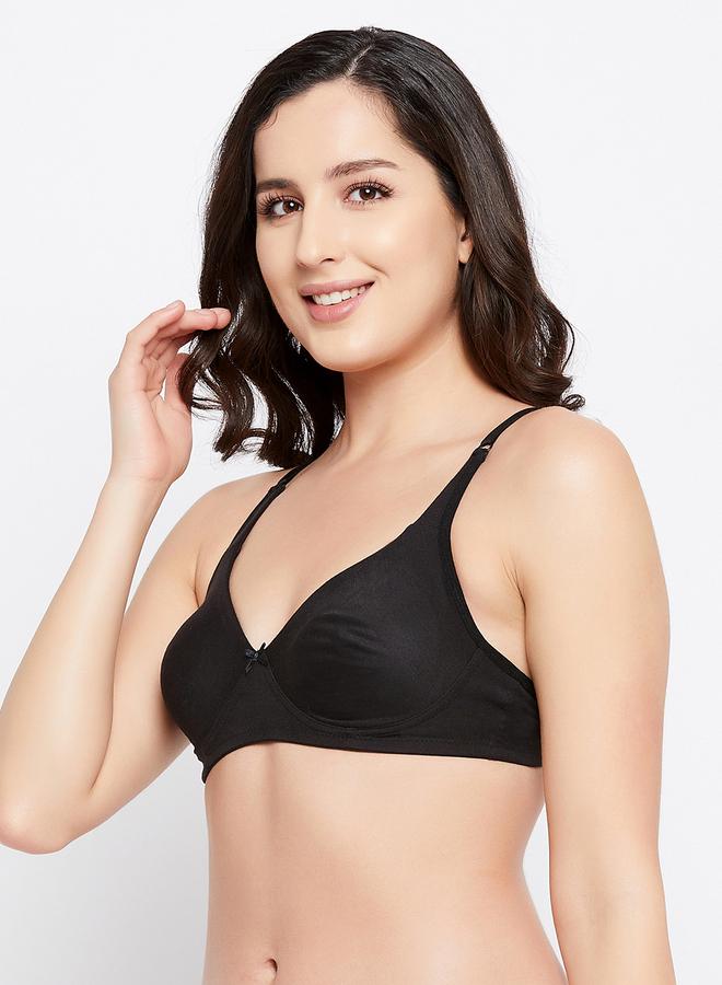Clovia Cottom Rich Non-Padded Non-Wired Full Coverage T-shirt Bra - Image 3