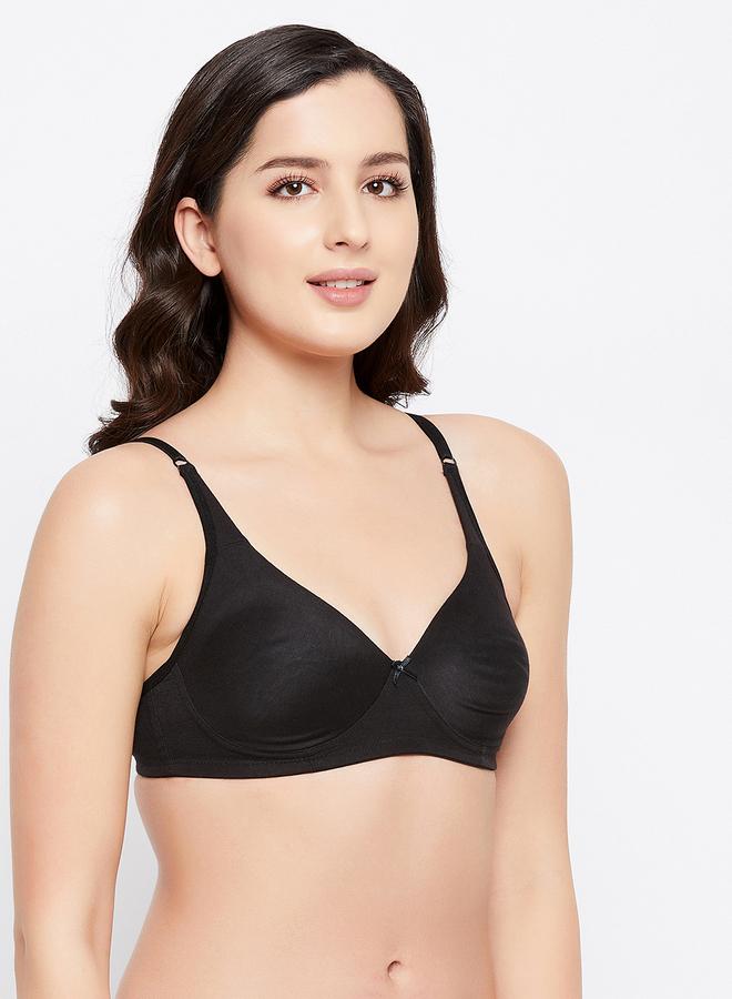 Clovia Cottom Rich Non-Padded Non-Wired Full Coverage T-shirt Bra - Image 4