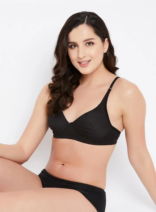 كلوفيا Cottom Rich Non-Padded Non-Wired Full Coverage T-shirt Bra
