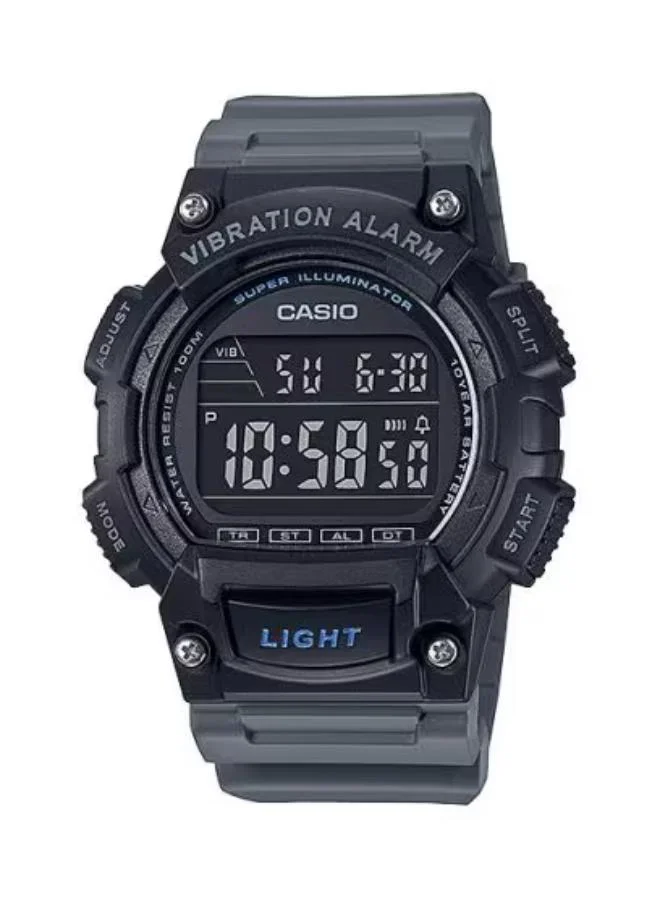 CASIO Men's Resin Digital Watch W-736H-8BVDF - 47.1 mm
