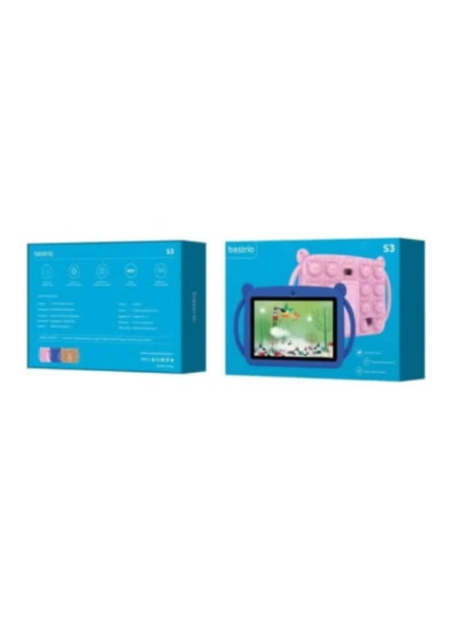 BESTRIO S3 Kids Tablet – 7-Inch Display, 128GB Storage, 4GB RAM, 3000mAh Battery, Durable Protective Case, Educational & Entertainment Tablet for Children, Safe, Portable, and Fun - Image 3