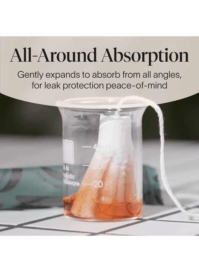 cora Organic Applicator Tampons Super Absorbency 100 Organic Cotton Unscented BPAFree Compact Applicator Leak Protection Easy Insertion Packaging May Vary 36 Total - Image 4