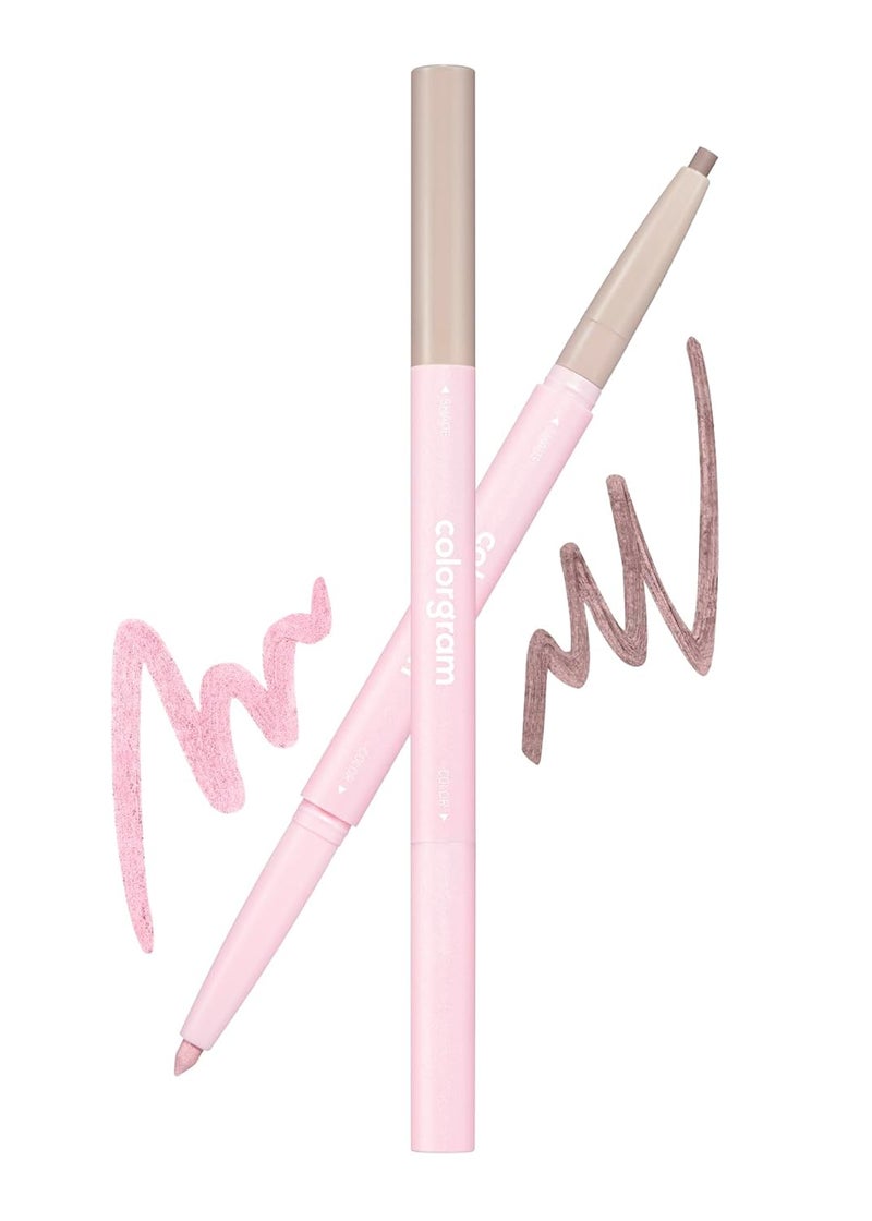 COLORGRAM Under Eye Highlighter Stick 06 Cool Pink  SilkySmooth LongLasting Highlighter  Contouring Stick for SmudgeProof Shining Daily Makeup  KBeauty Face Highlighters  Luminizers