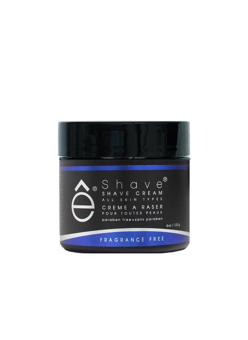 eShave - Shaving Cream for Men Fragrance Free prevents shaving irritation and razor burn generates a rich lather for a soft silky Smoothest Shave - Image 1