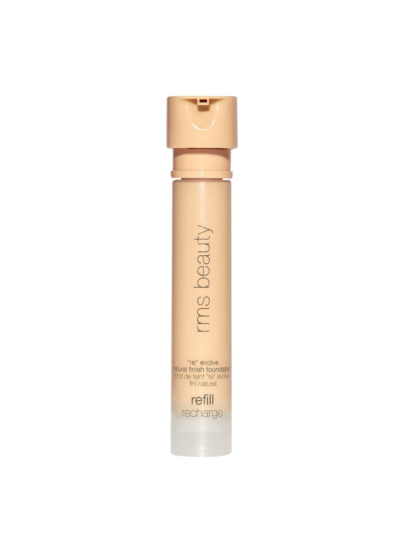 RMS Beauty - RMS Beauty ReEvolve Natural Finish Foundation - Liquid Foundation Face Makeup, Makeup Foundation Skin Tint, Refillable Foundation Pump Make Up - Image 1